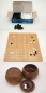 Preview: 20 mm Bamboo Folding Board, cutted / 8x21,5 mm Glass Stones / Mulberry Bowls / Set Bag