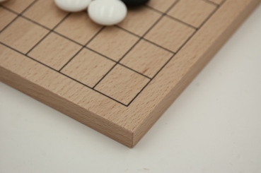 Preview: Beech Veneered Board, 19x19/13x13, 13mm, Varnished