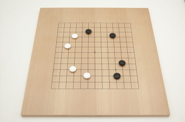 Preview: Beech Veneered Board, 19x19/13x13, 13mm, Varnished