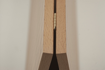 Preview: Beech Veneered Board, Metal Frame Joint, 19x19, 13mm