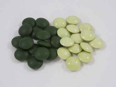 Preview: Glass Stones, Jade Color, 21,5 x 10 mm