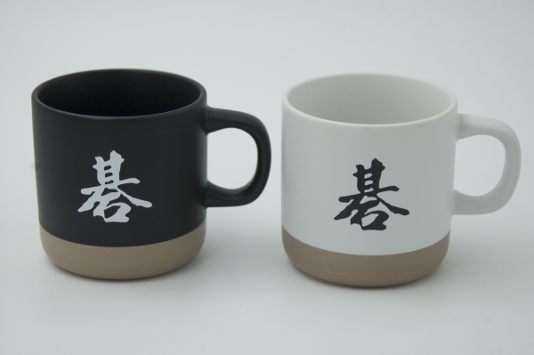 Go Kanji Mugs in a Set