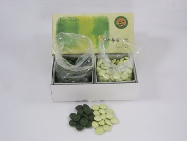 Glass Stones, Jade Color, 21,5 x 10 mm